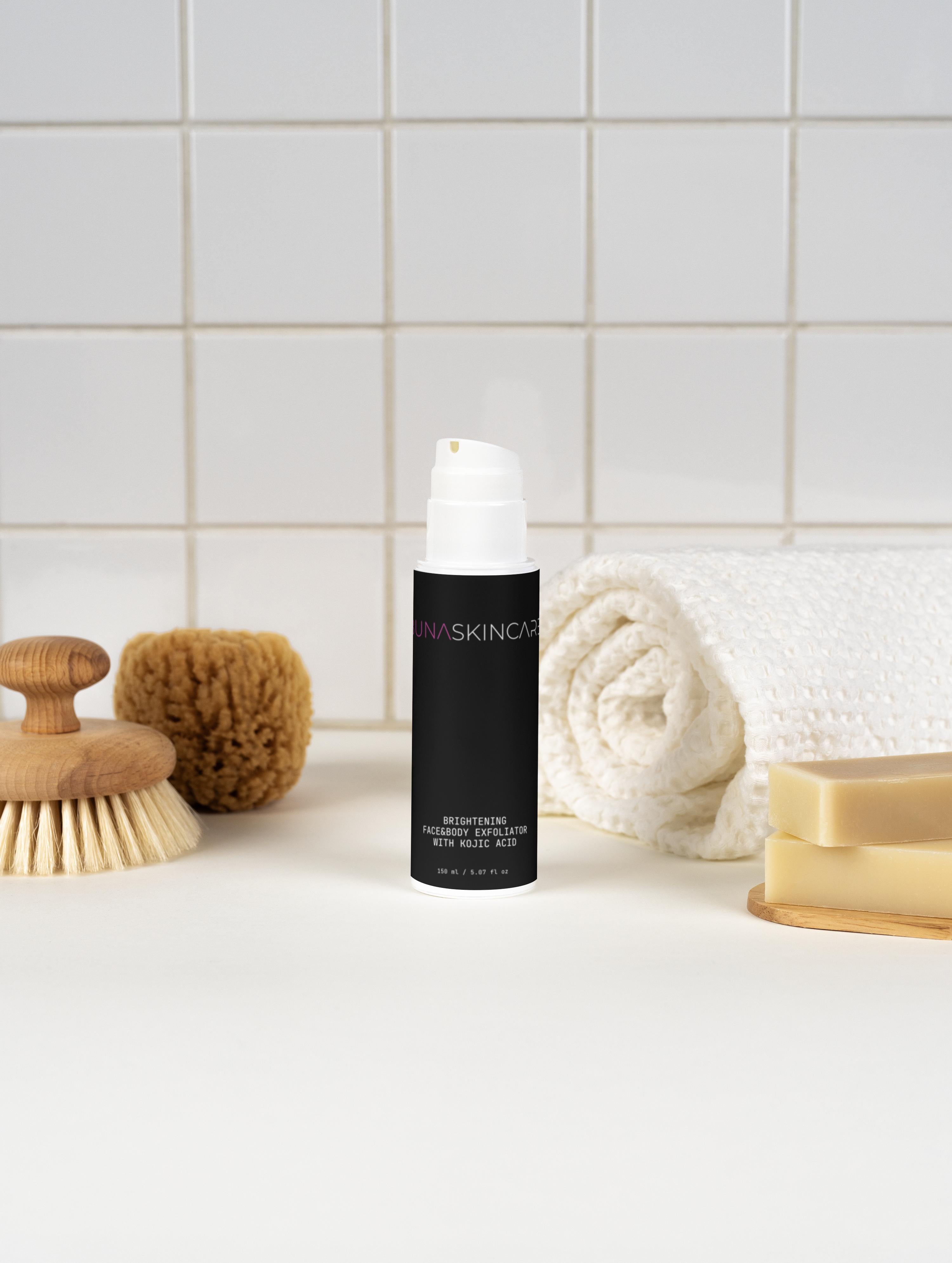 Brightening Face&Body Exfoliator with Kojic Acid