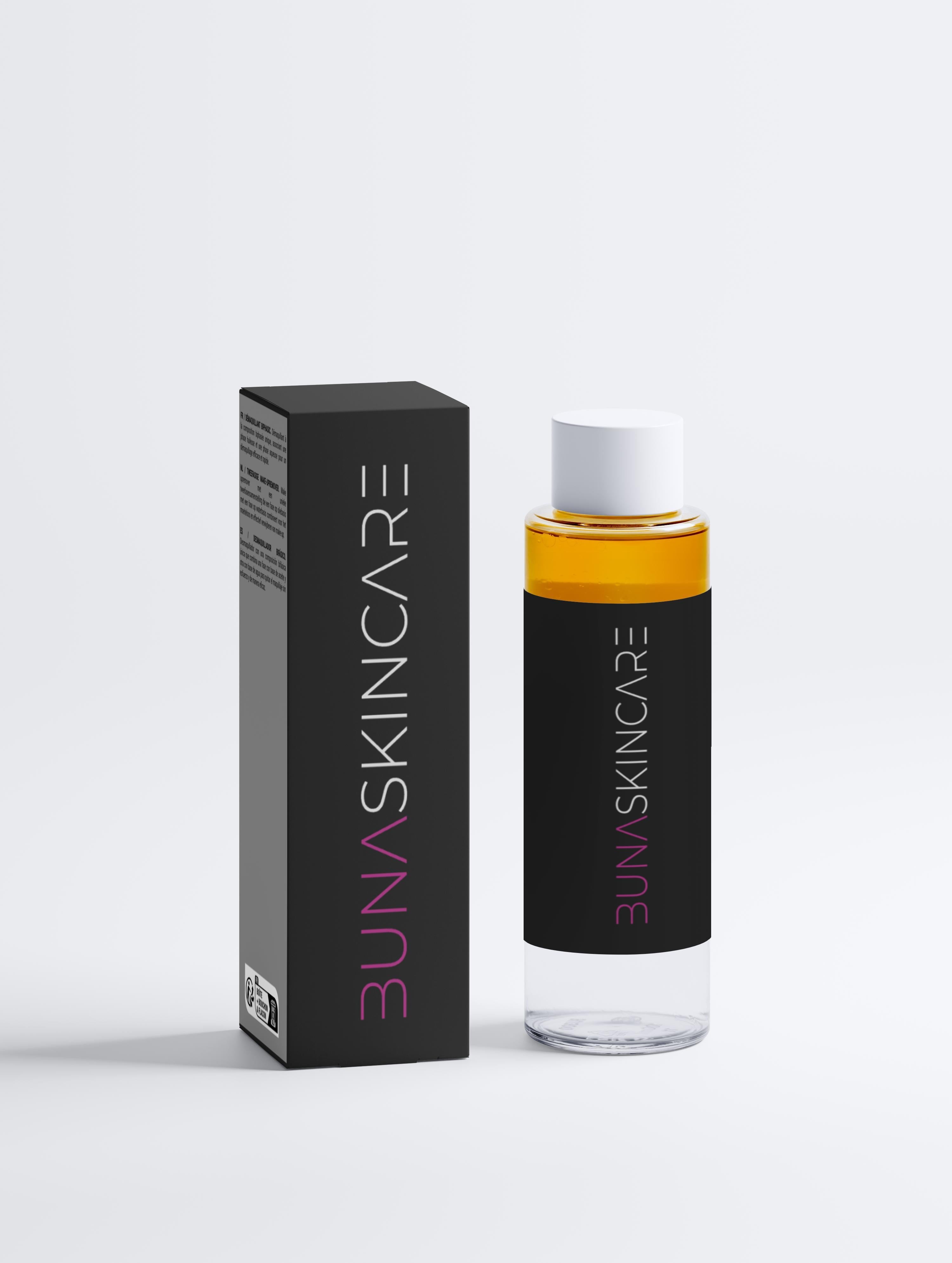 Biphasic Makeup Remover – Fragrance-Free Luxury by BUNASkincare