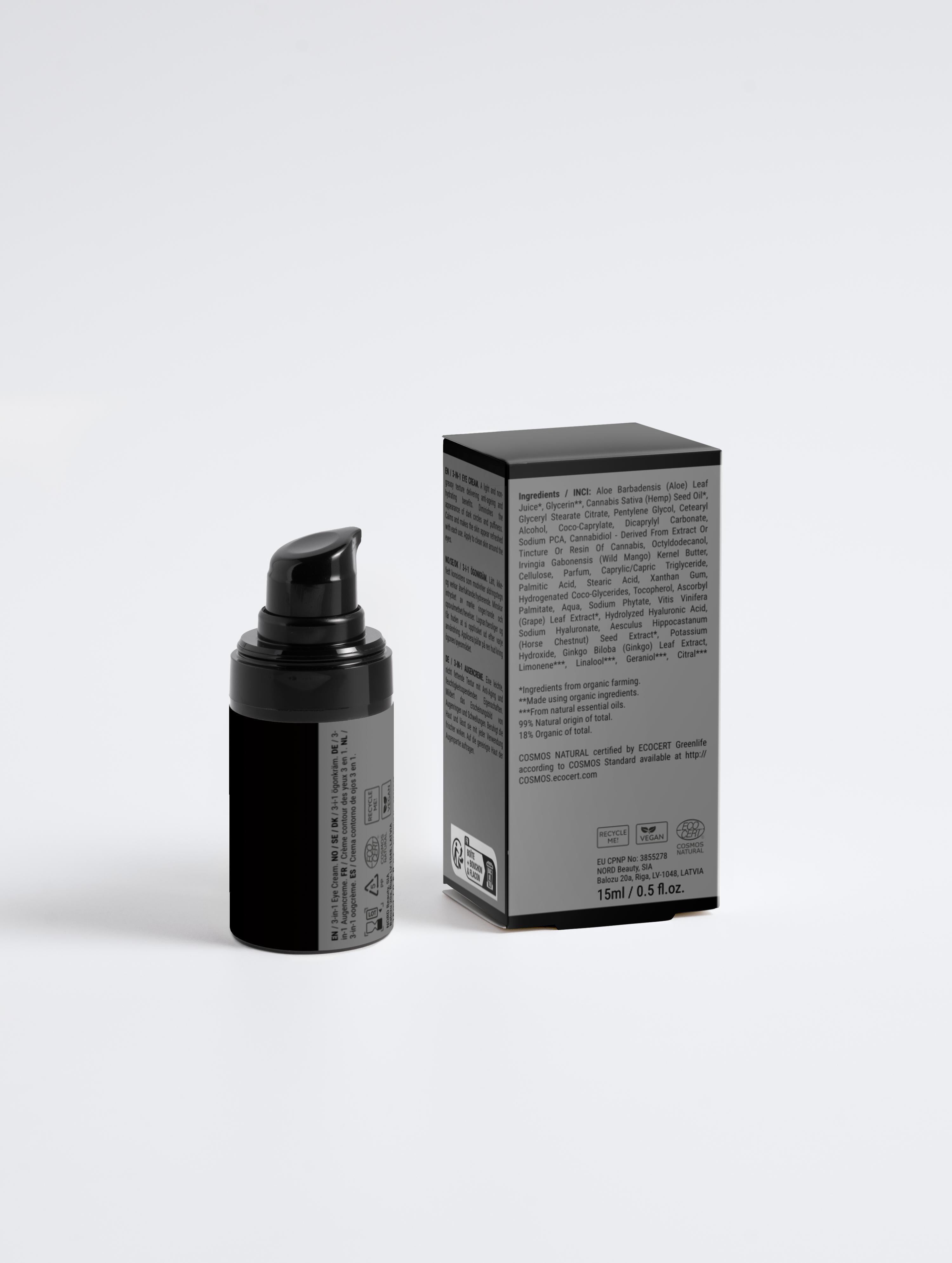 BUNA 3-in-1 Eye Cream for Men – Lightweight & Calming